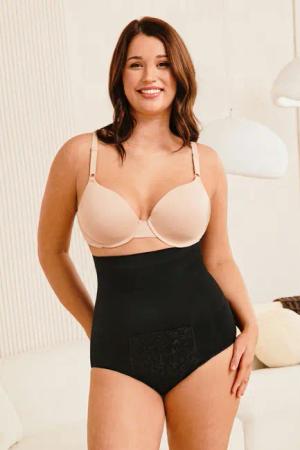 High-Waist Mittlere Kompression Shapewear-Slip