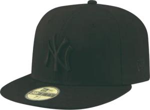 New Era New York Yankees Schwarz On Schwarz Cap Schwarz