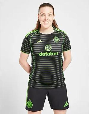 adidas Celtic FC 2025/26 Auswärts Shirt Damen - Damen, Schwarz