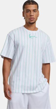 Karl Kani Small Signature Essential Pinstripe Tee