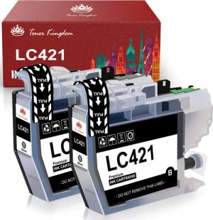 Toner Kingdom Schwarz ersetzt Brother LC421