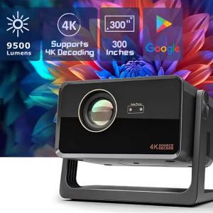 Goldstern-Tech BeamX LCD-Beamer (9500 lm, 3000:1,