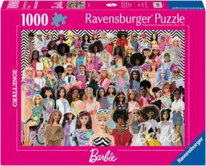 Ravensburger Puzzle Challenge, Barbie, 1000 Puzzleteile,