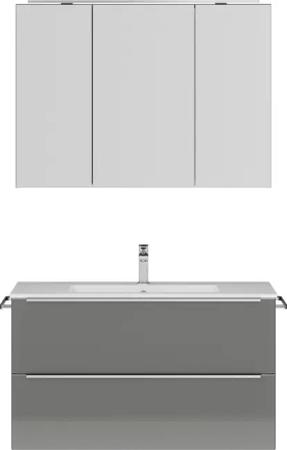 nobilia® Badmöbel-Set Levere, (2-St., vormontiert, mit