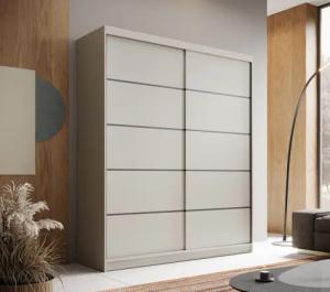 MOEBLO Schiebetürenschrank SIENNA 180 (6 Fächer