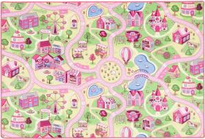 Snapstyle Kinderteppich Kinder Spiel Teppich Girls