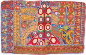 Guru-Shop Kissenbezüge Patchwork Kissenhülle 60x40 cm,