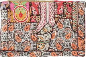 Guru-Shop Kissenbezüge Patchwork Kissenhülle 60x40 cm,