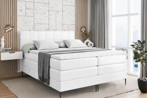 ALTDECOR Boxspringbett MOETI-F KING (Multipocket-Matratze H4,