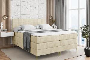 ALTDECOR Boxspringbett MOETI-F KING (Multipocket-Matratze H4,