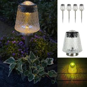 Online-Fuchs LED Solarleuchte - 4er Set