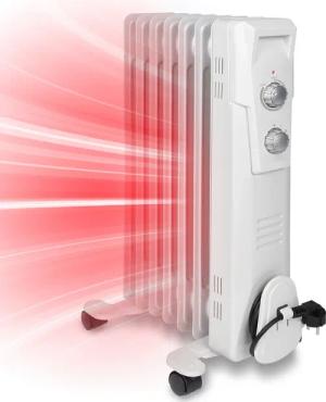bmf-versand Heizlüfter Elektrischer Heizkörper Bad Ölradiator