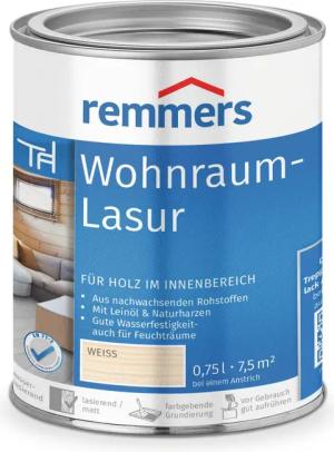 Remmers Holzschutzlasur Wohnraum-Lasur antikgrau 0,75 Liter