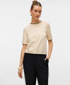 Vero Moda Kurzarmpullover VMBREEZE SS O-NECK
