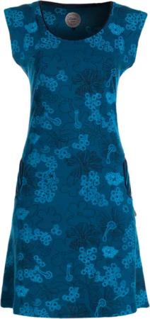 Vishes Tunikakleid Kurzarm Damen Sommer-Kleid Longshirt-Kleid