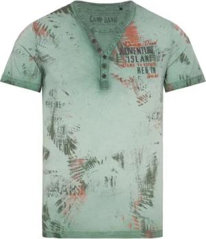 CAMP DAVID Henleyshirt mit All Over