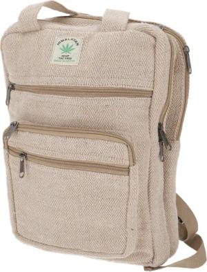 Guru-Shop Freizeitrucksack Ethno Hanf Rucksack, Laptoptasche