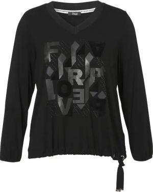 FRAPP Longshirt (1-tlg) mit geschmücktem Front-Motiv