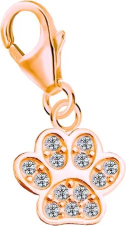 Goldene Hufeisen Charm-Einhänger Charm Anhänger Pfote