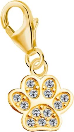 Goldene Hufeisen Charm-Einhänger Charm Anhänger Pfote