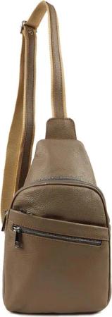 ITALYSHOP24 Schultertasche Unisex Leder Crossbody Bodybag