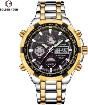 OLEVS Quarzuhr GOLDEN HOUR GH 108