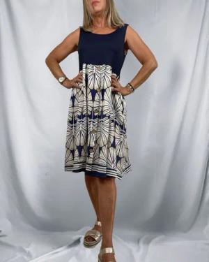 ITALY VIBES Midikleid – ärmelloses Midikleid