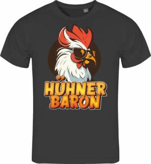 deinshirt Print-Shirt Herren T-Shirt Hühnerbaron Funshirt