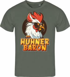 deinshirt Print-Shirt Herren T-Shirt Hühnerbaron Funshirt