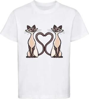 MyDesign24 Print-Shirt bedrucktes Mädchen T-Shirt Zwillings