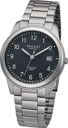 Regent Quarzuhr Regent Herren Armbanduhr Analog,