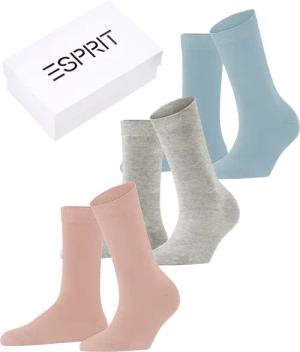 Esprit Socken Solid-Mix 3-Pack (3-Paar) aus