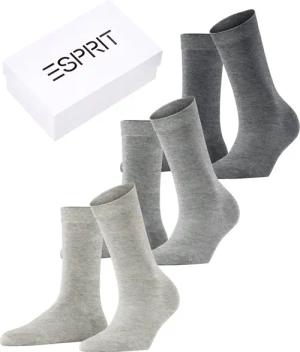 Esprit Socken Solid-Mix 3-Pack (3-Paar) aus
