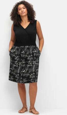 Sheego Etuikleid Jerseykleid
