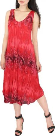 dy_mode Sommerkleid Luftiges Sommerkleid Damen Midi