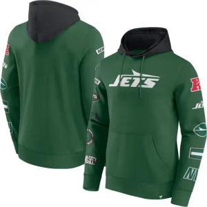 Fanatics Kapuzenpullover "Fanatics Hoodie New York Jets Patched Out Fleece"