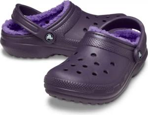 Crocs Clog "Classic Lined", Pantolette, Hausschuh, Winterschuh mit Warmfutter