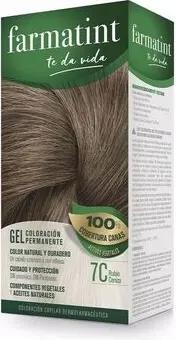 Farmatint  Haarfärbung Gel Permanente Färbung 7c-aschblond 5 Stk