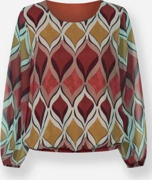 Druckbluse