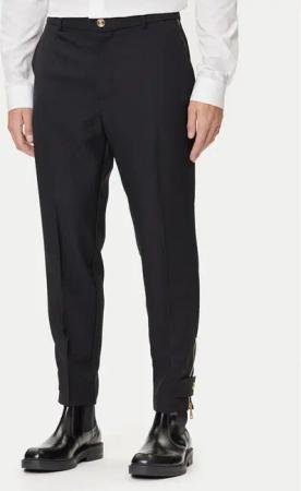 Versace Jeans Couture Stoffhose 79GAA128 N0136 Schwarz Slim Fit