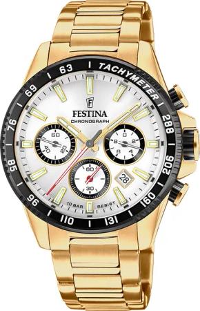 Festina F20634/1 Timeless Chronograph Herrenuhr 45mm