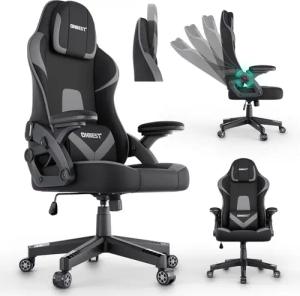 Onbest Gaming-Stuhl ergonomisch mit Lordosenkissen bis