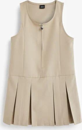 Next Latzkleid Kleid mit Reißverschluss vorne