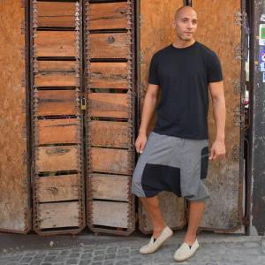 virblatt Shorts Haremshose Herren kurz &
