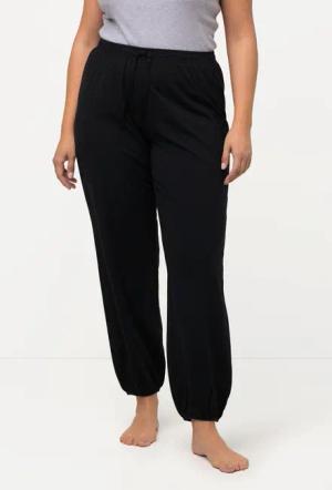 Ulla Popken Jogginghose Pyjama-Hose Modalmix gerades