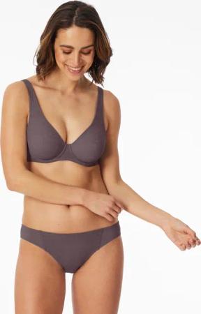 Rio-Slip blickdichte Spitze mauve - Air 36