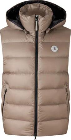 BOGNER Daunenweste Holger für Herren - Taupe - 56