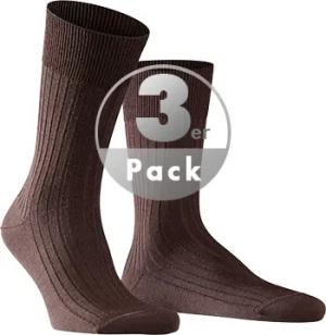 Falke Herren Socke braun Schur-Wolle unifarben