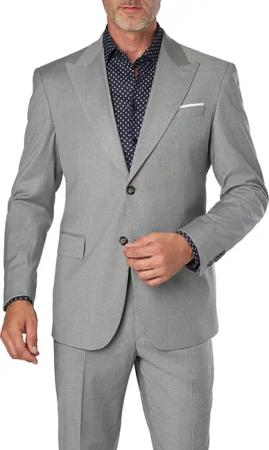 JOOP! Herren Sakko grau meliert Slim Fit