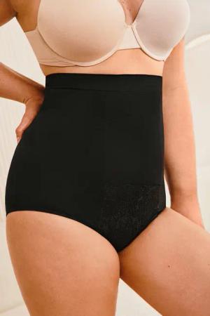 High-Waist Mittlere Kompression Shapewear-Slip